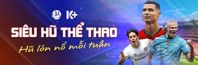 Giao diện cá cược thể thao với nhiều môn thi đấu.